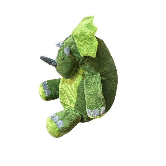 Mega Large MorisMos Triceratops Stuffed Animal 27'' - Picture 2 of 5